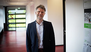 Martin Neugebauer: Inhaber der neuen PHKA-Professur für Bildungssoziologie. Foto: Joel Frank/Pädagogische Hochschule Karlsruhe