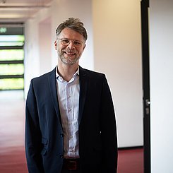 Martin Neugebauer: Inhaber der neuen PHKA-Professur für Bildungssoziologie. Foto: Joel Frank/Pädagogische Hochschule Karlsruhe