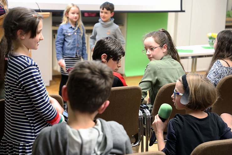 Diskussion im KinderCouncil. Foto: Pädagogische Hochschule Karlsruhe